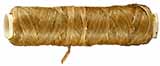 Artificial sinew, waxed flat lacing, 60 feet bobbin